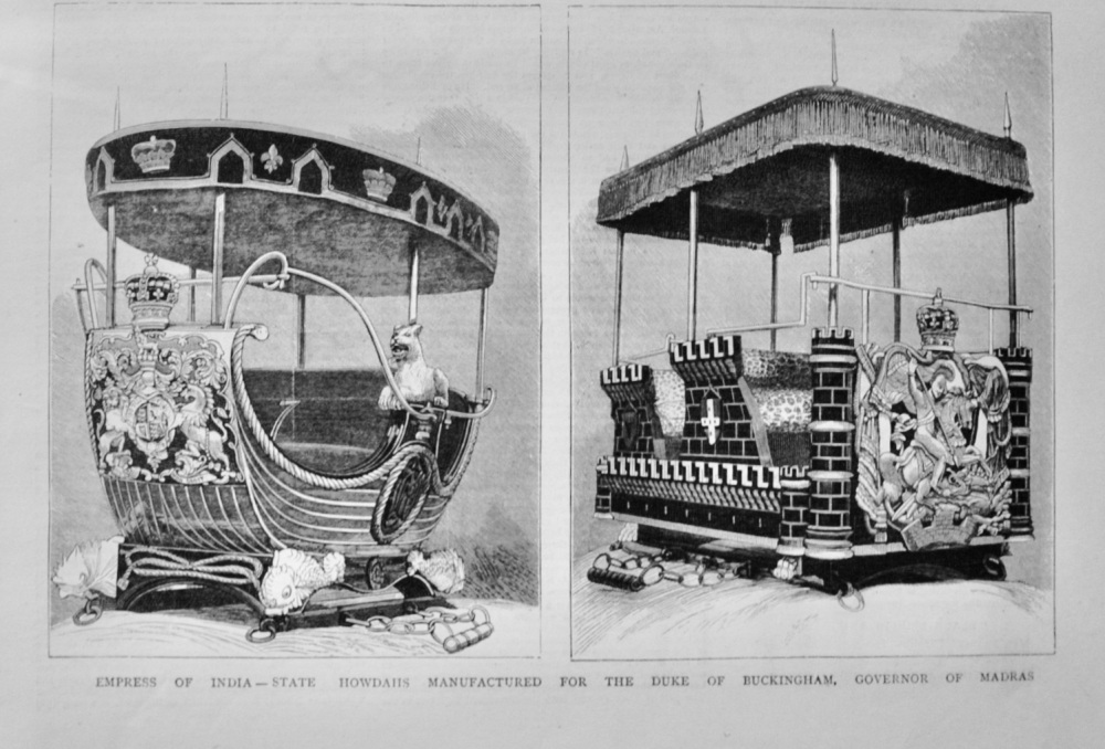 State Howdahs - 1877