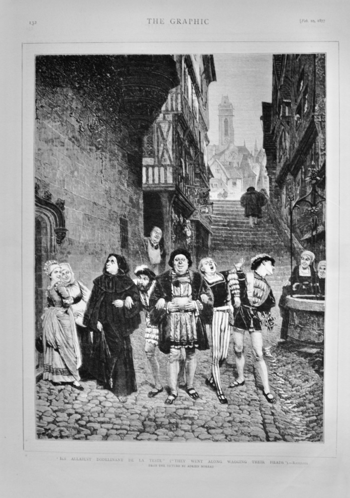 "Ils Allaient Dodelinant De La Teste" - 1877