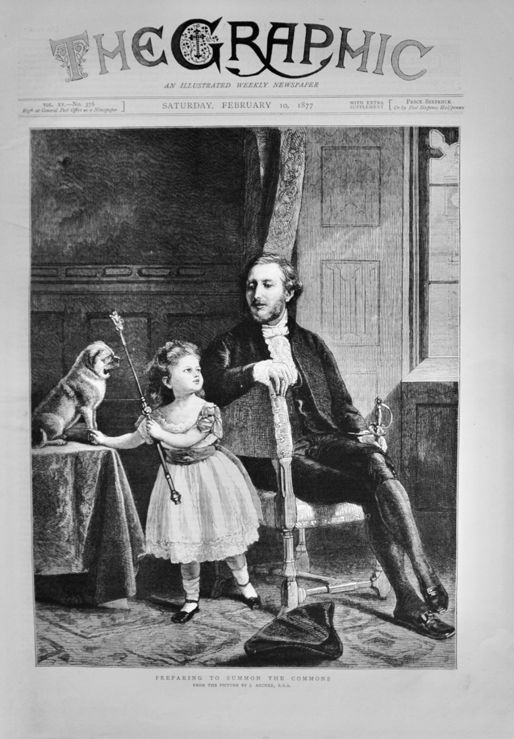 Preparing to Summon the Commons - 1877