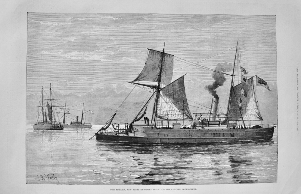 The Epsilon Gun Boat - 1879