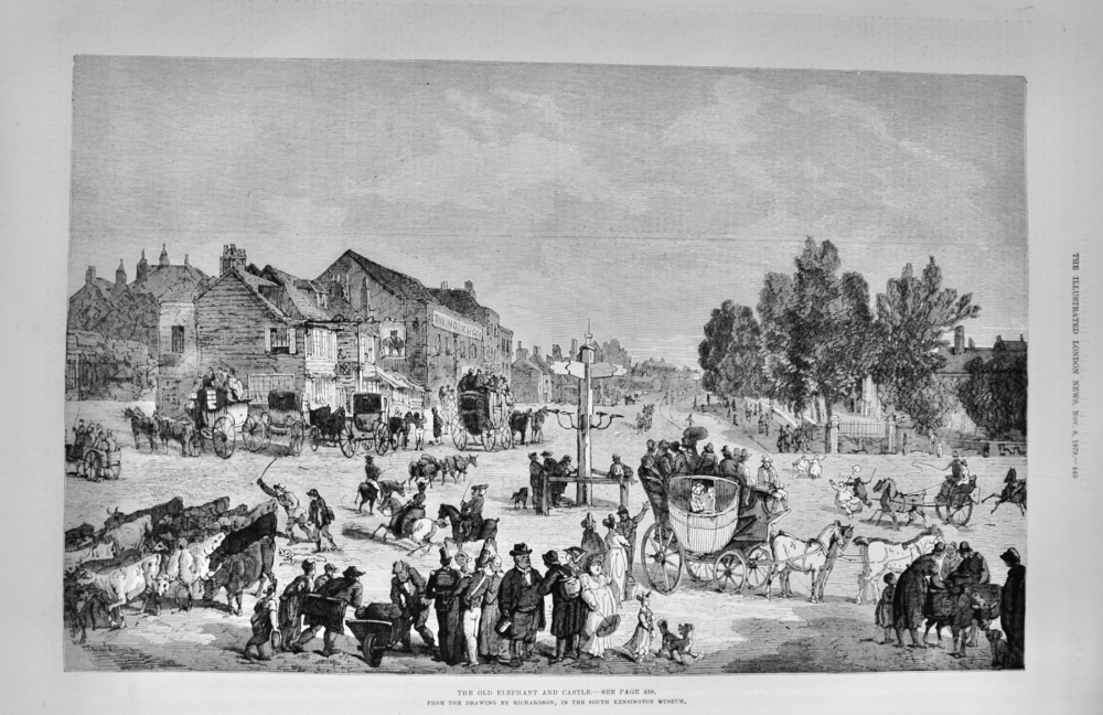The Old Elephant and Castle - 1879
