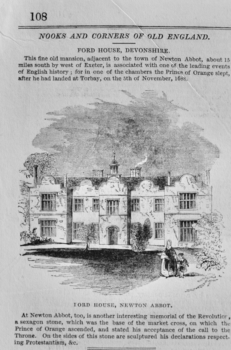 Ford House, Newton Abbot - 1845
