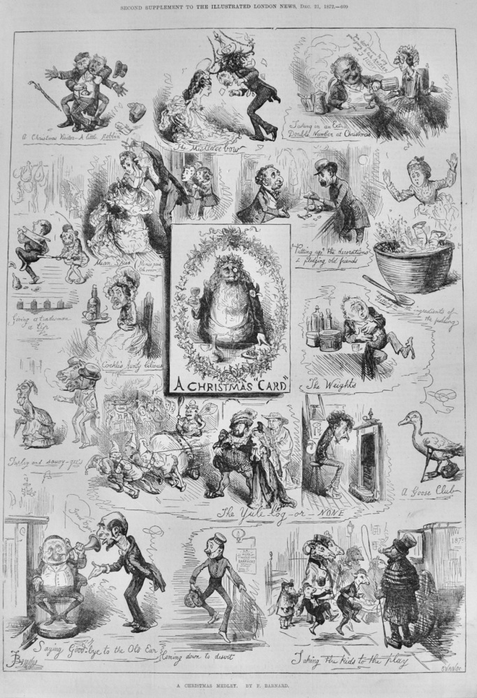 A Christmas Medley - 1872