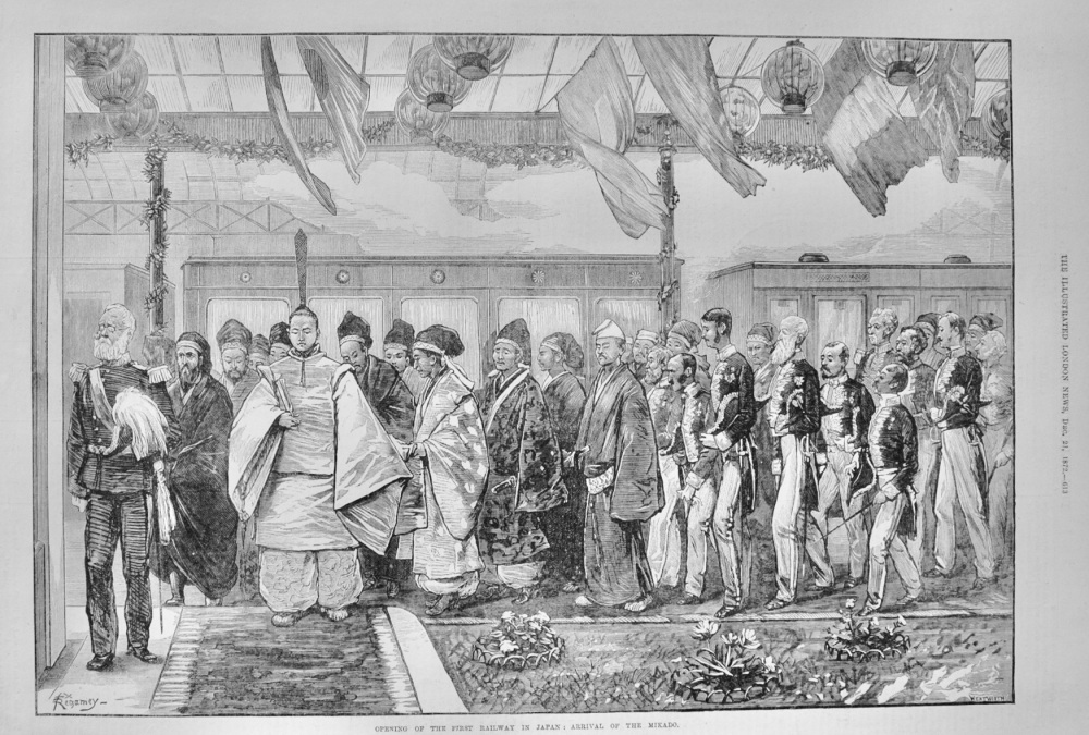 Arrival of the Mikado - 1872