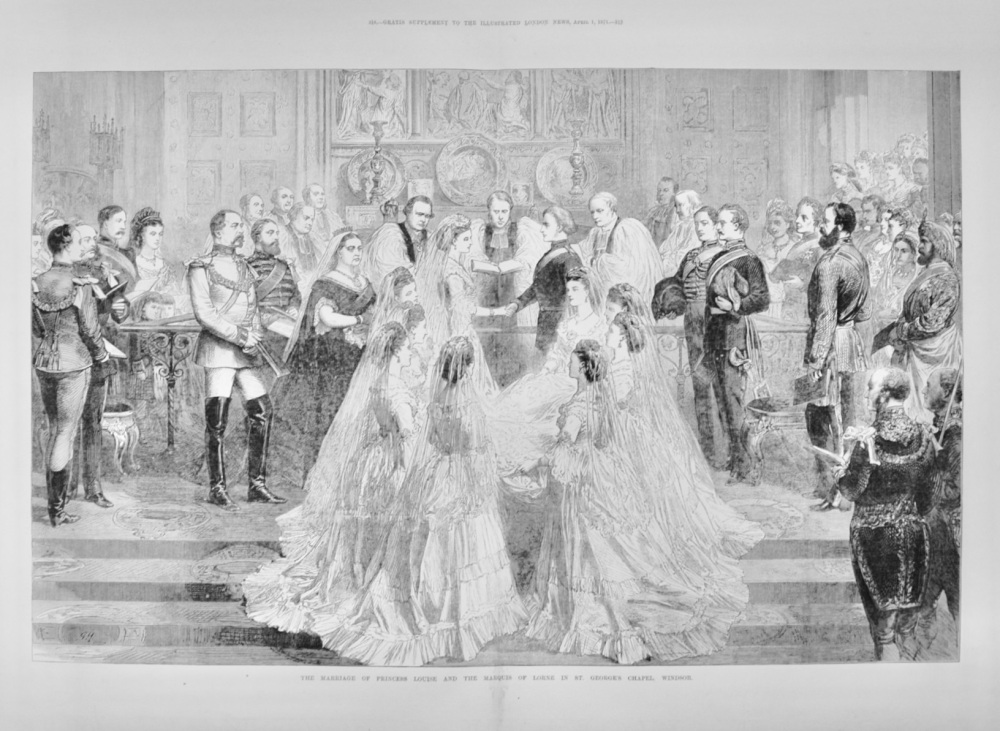 The Marriage of Princess Louise and the Marquis of Lorne - 1871