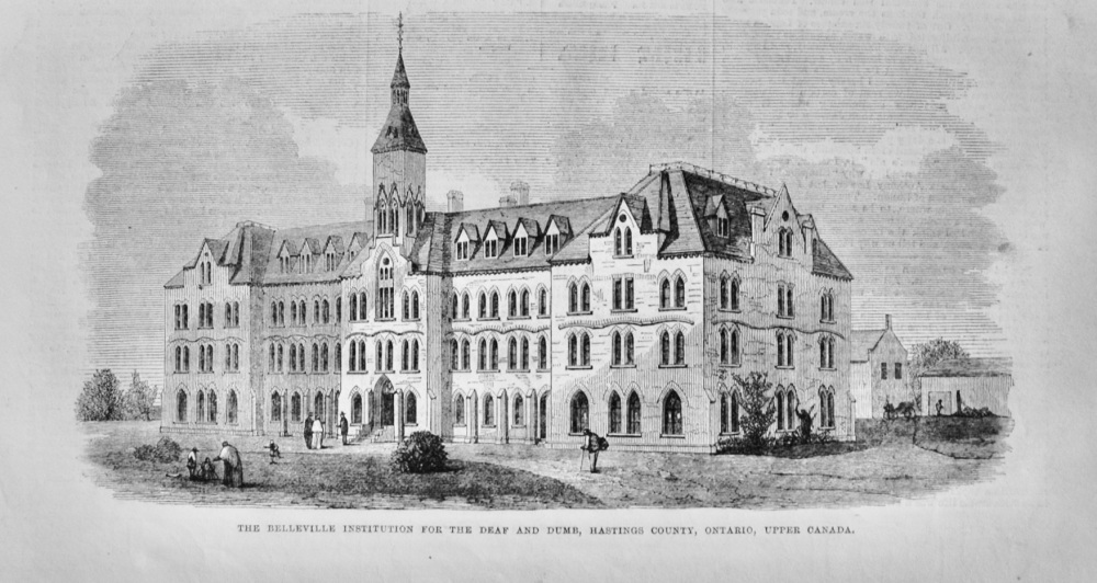The Belleville Institution, Ontario - 1871
