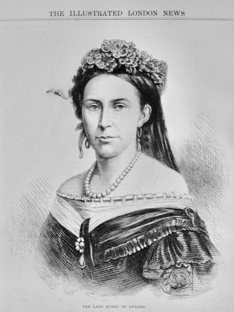 The late Queen of Sweden