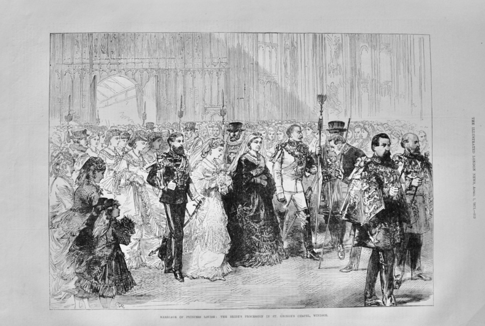 The Marriage of Princess Louise - 1871