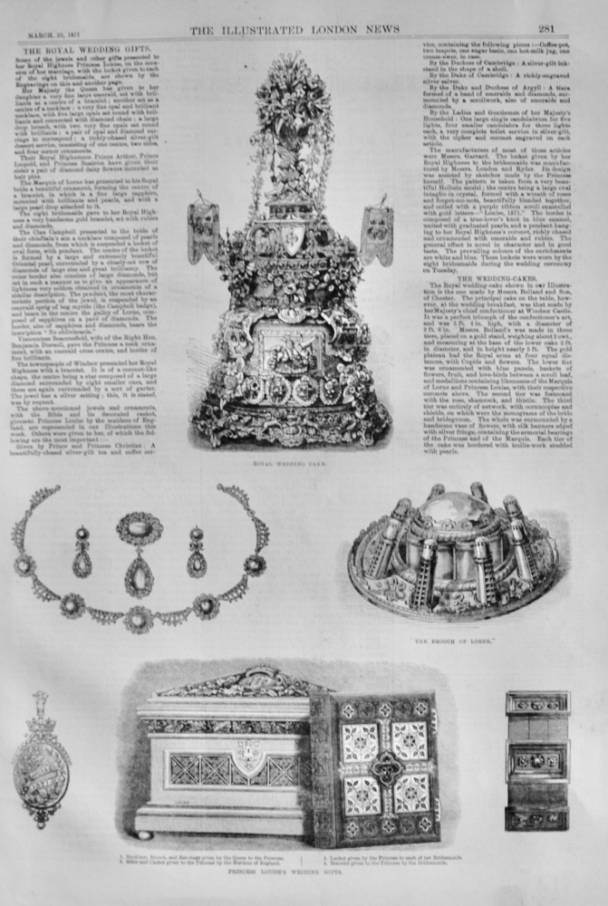 Wedding Gifts - 1871