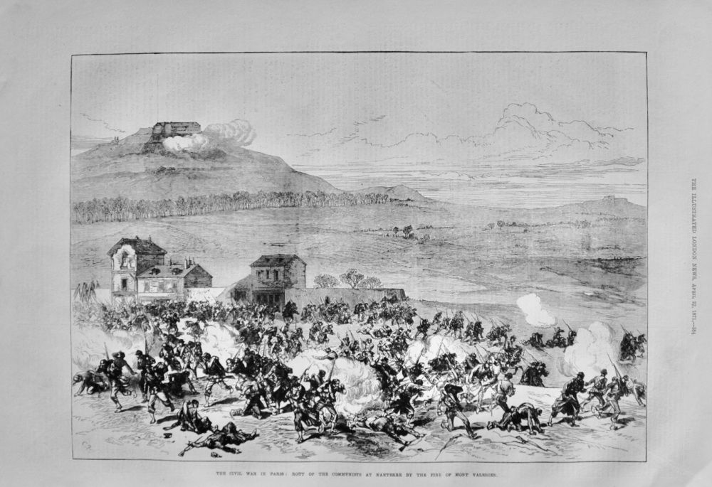 Rout of the Communists at Nanterre - 1871