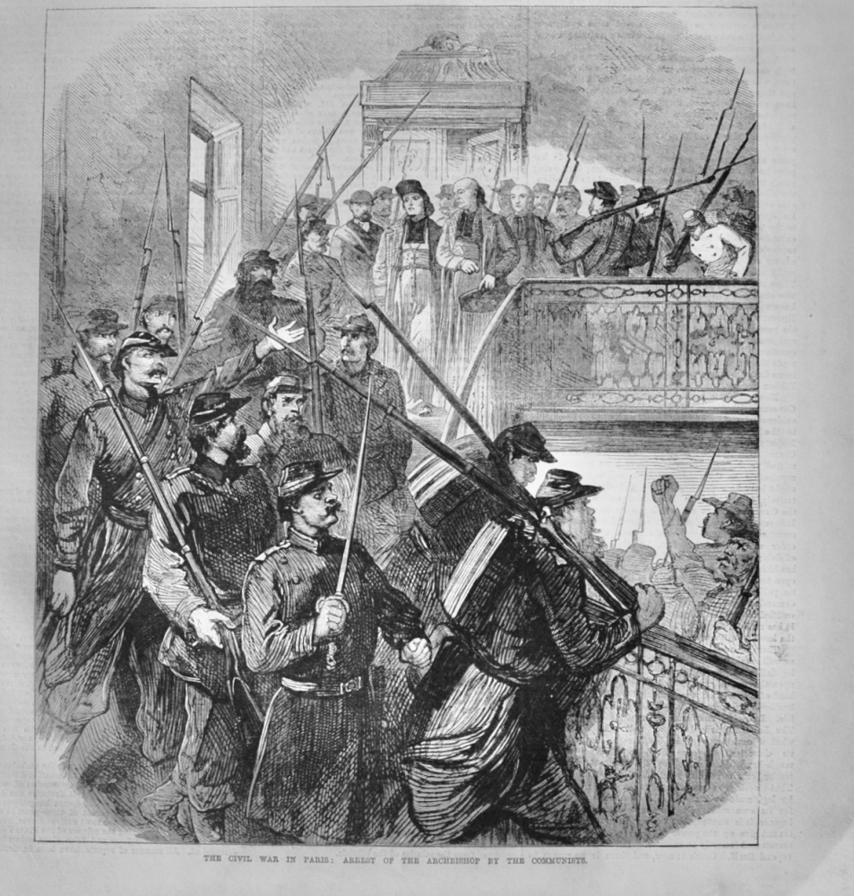 Arrest of the Archbishop by the Communists - 1871