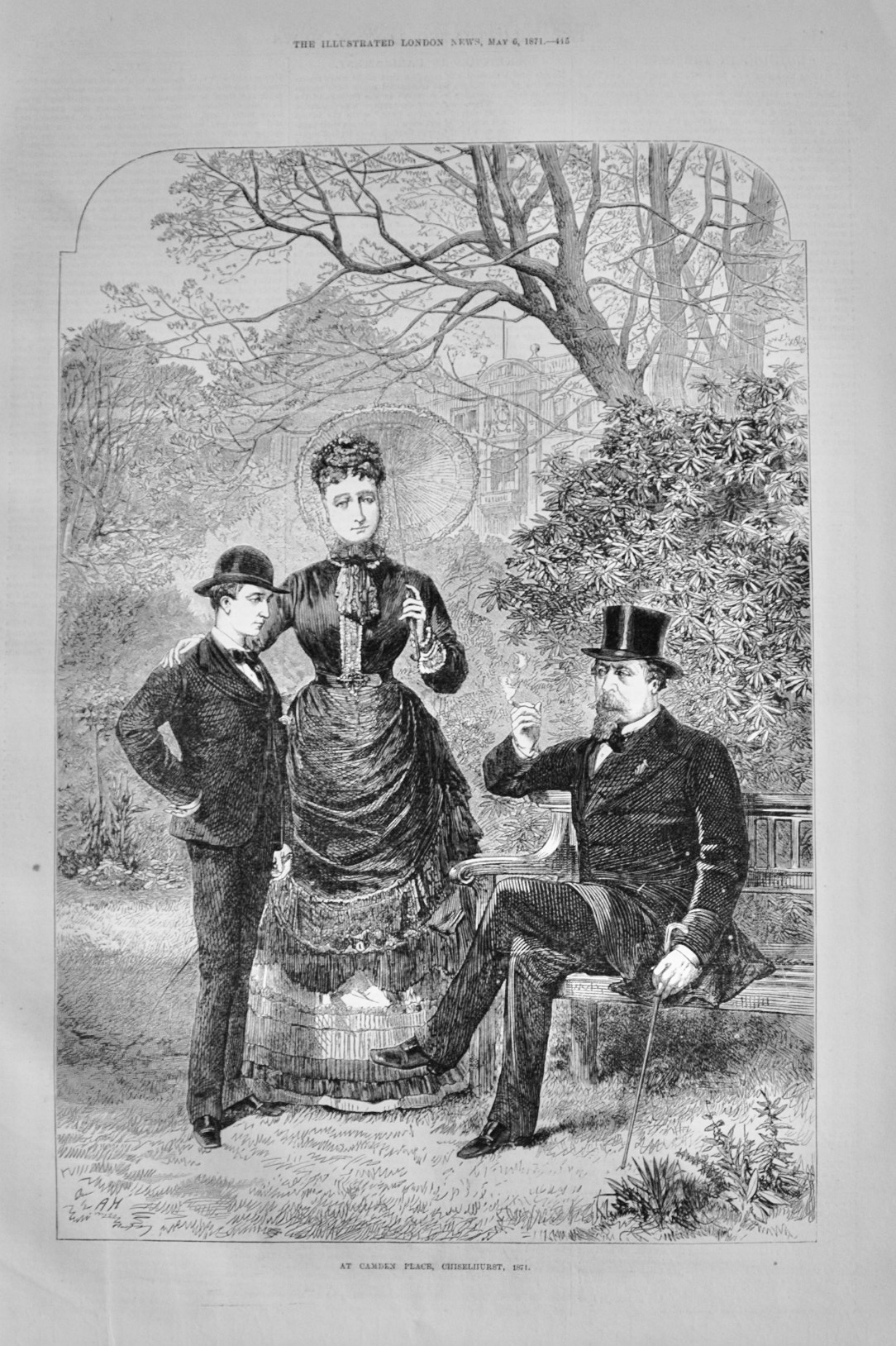 At Camden Place, Chiselhurst - 1871