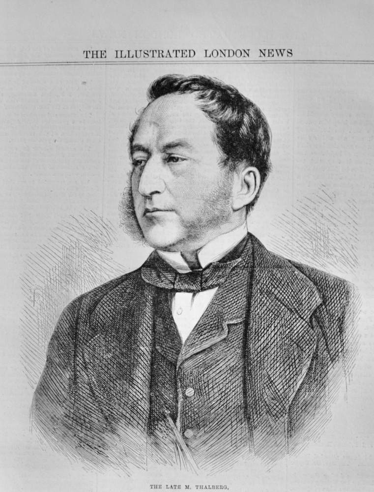 The late M Thalberg - 1871