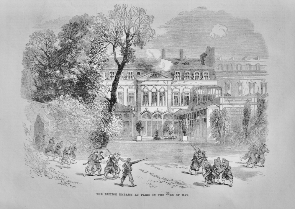 The British Embassy at Paris - 1871