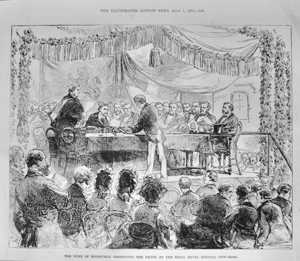 Royal Naval Schools, New Cross - 1871