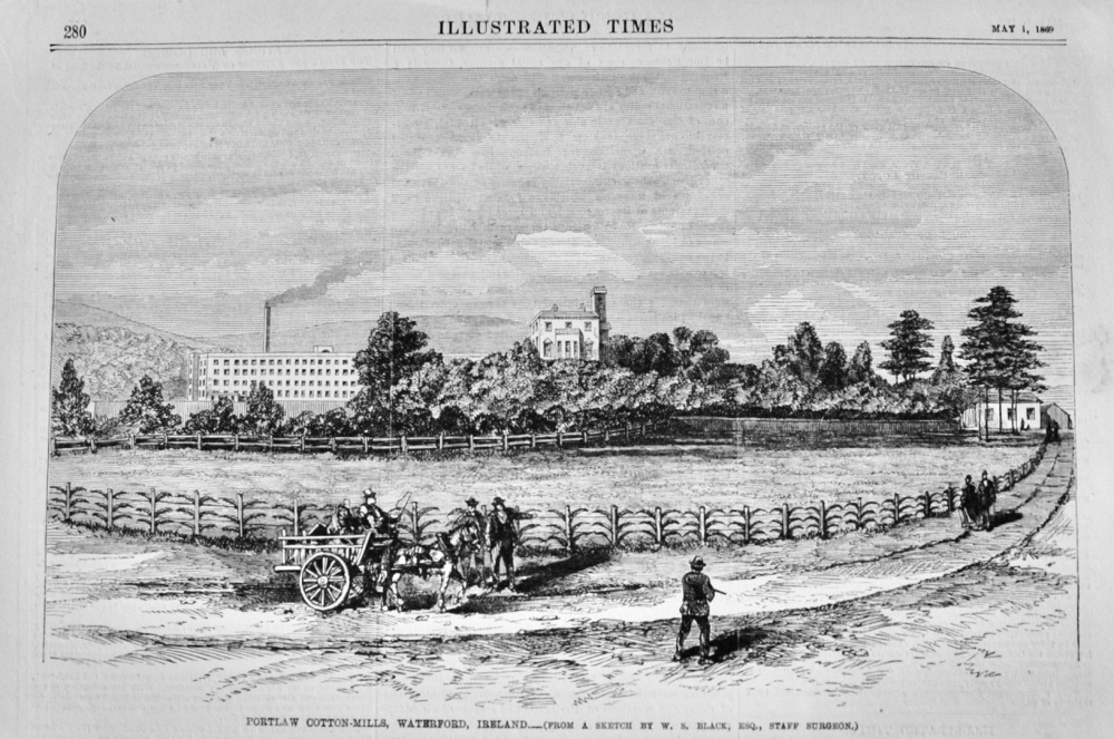 Portlaw Cotton Mills - 1869