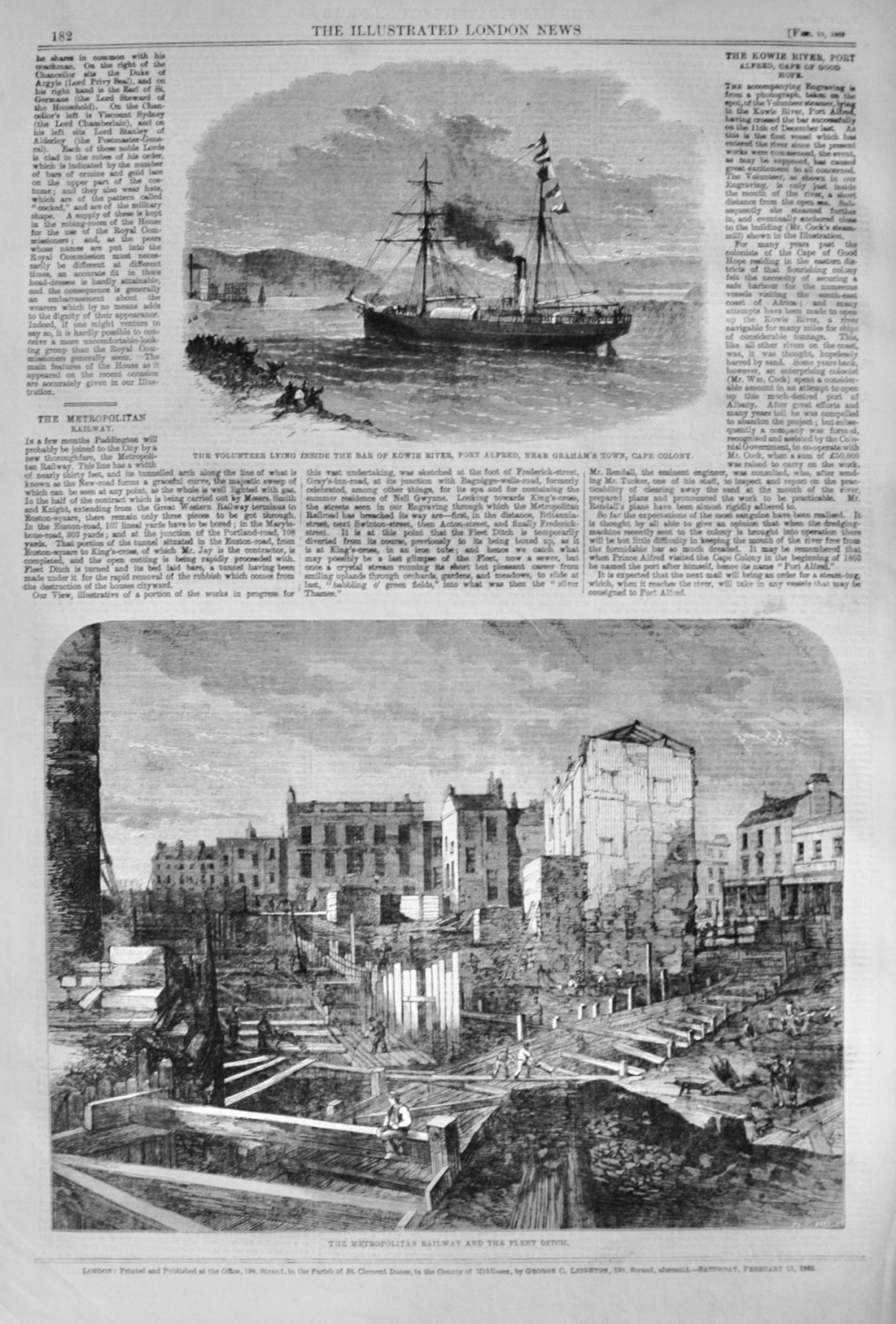 The Metropolitan Railway - 1862