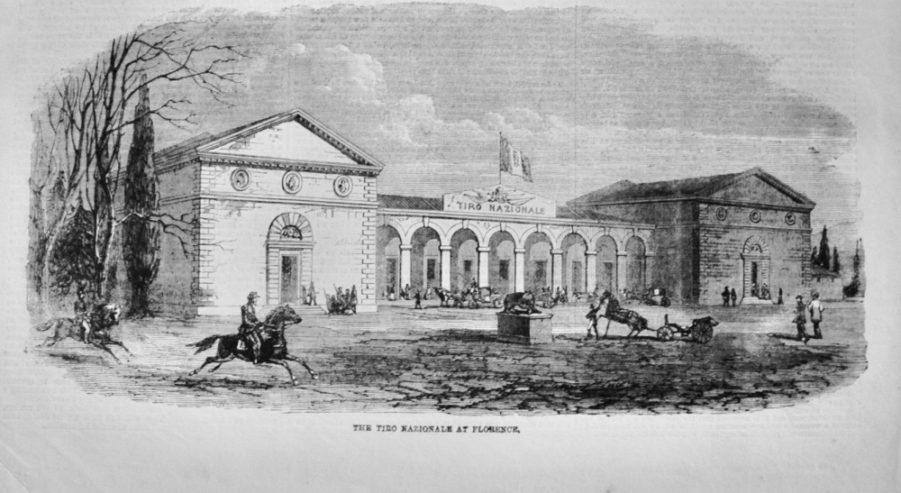 The Tiro Nazionale at Florence - 1862