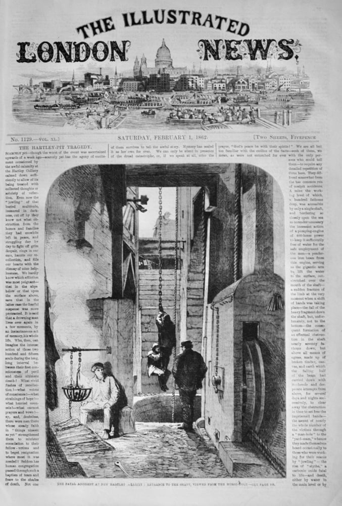 The Hartley Pit Tragedy - 1862
