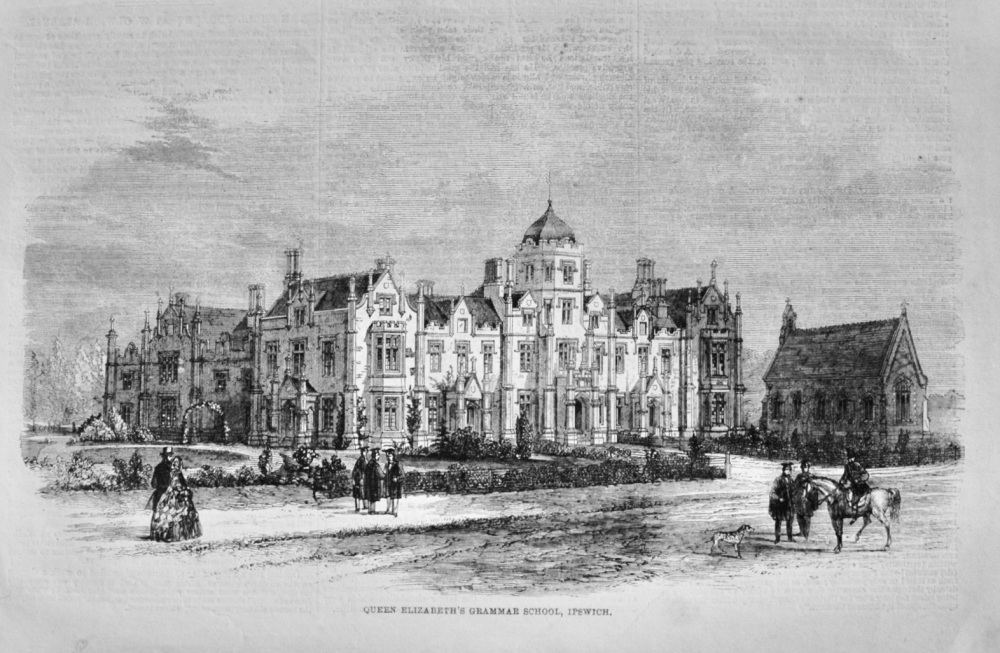 Queen Elizabeth's Grammar School, Ipswich - 1862