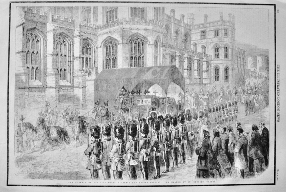 Funeral of The Prince Consort - 1862