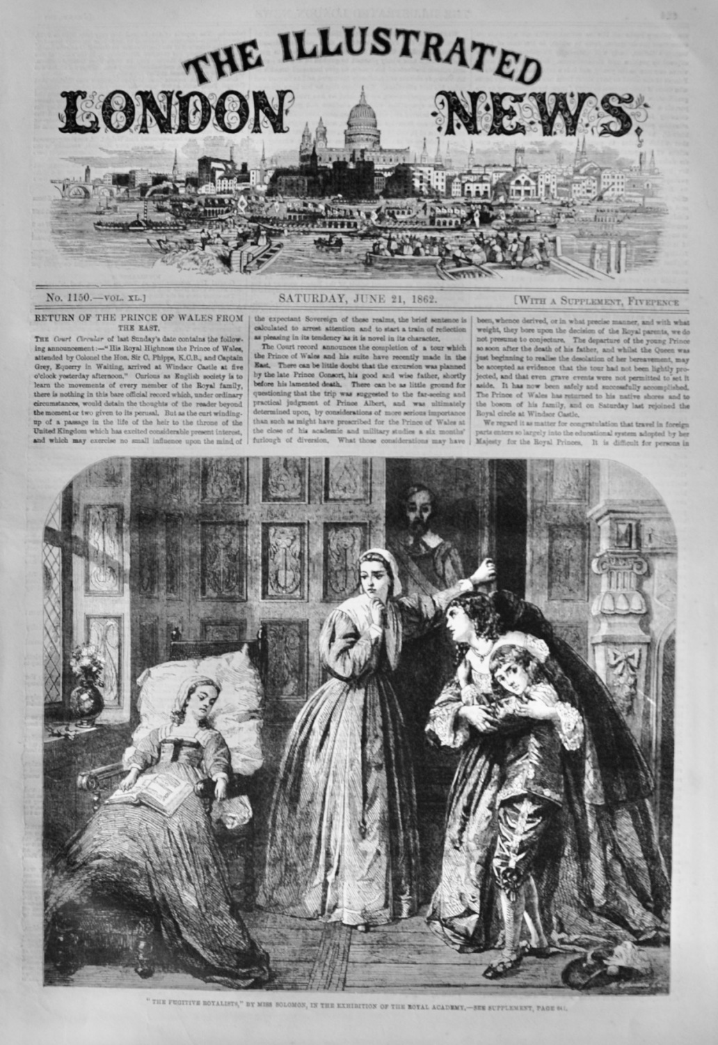 The Illustrated London News, June 21, 1862