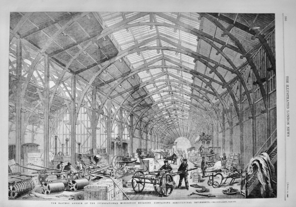 The Eastern Annexe of the International Exhibition Building - 1862