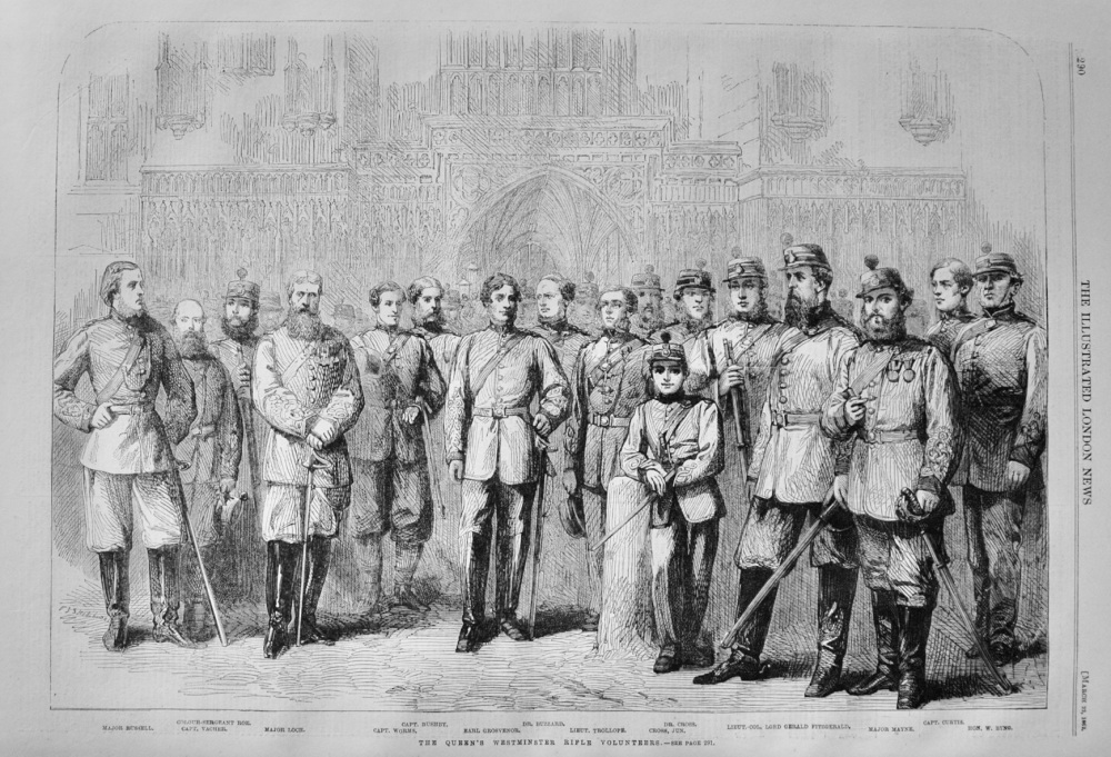 The Queen's Westminster Rifle Volunteers - 1862