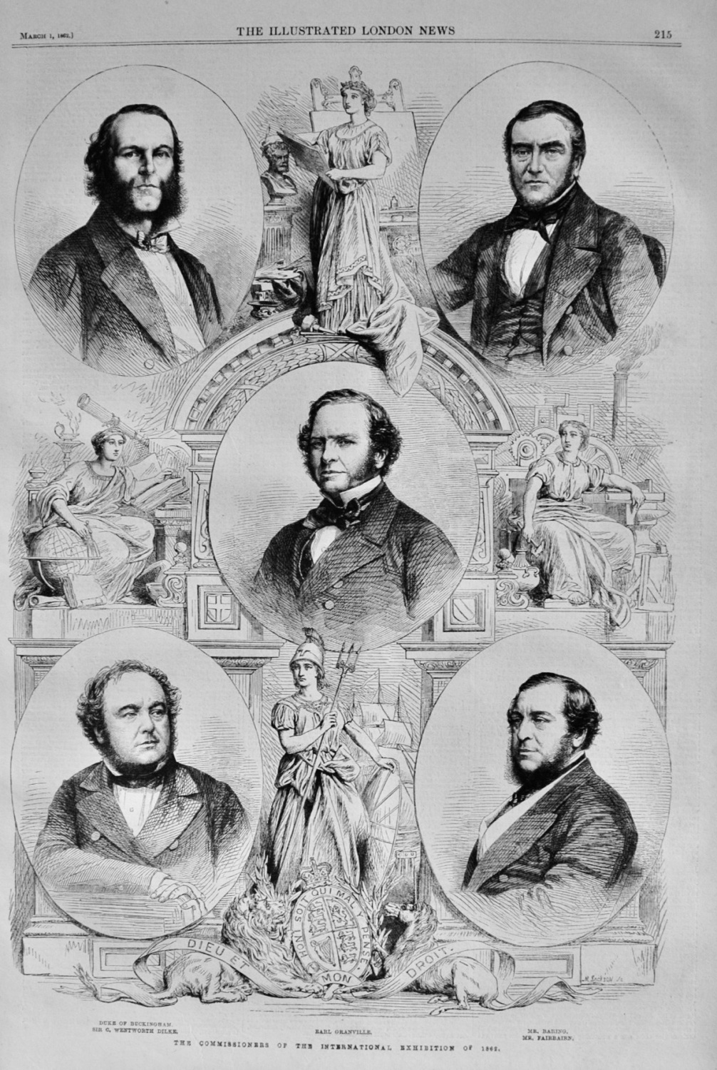 The Commissioners of the International Exhibition - 1862