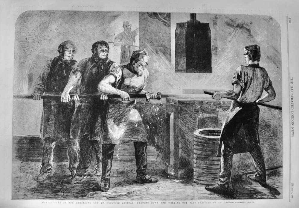 Manufacture of the Armstrong Gun - 1862