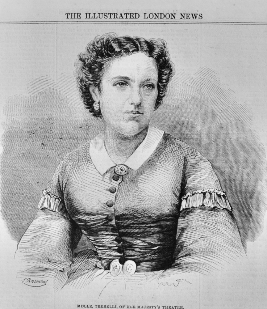 Mdlle Trebelli - 1862