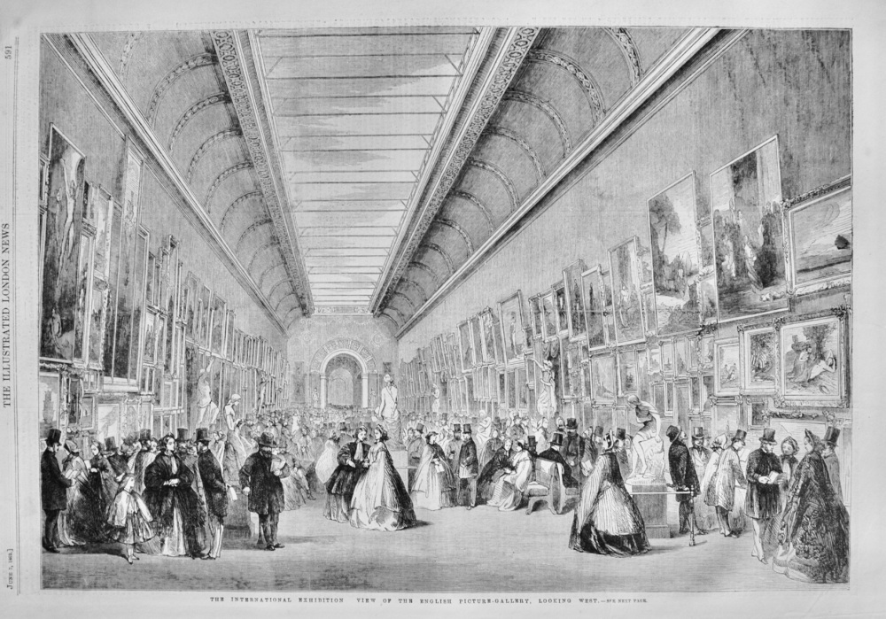 Portrait Gallery - The International Exhibition - 1862