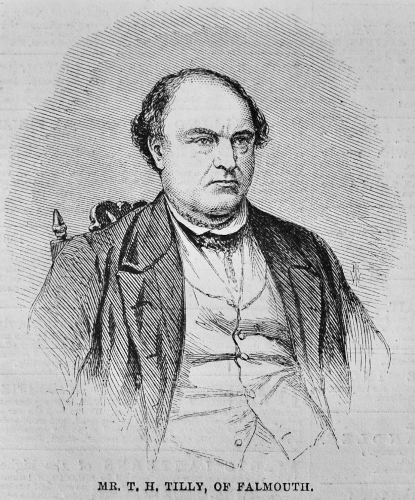 Mr T H Tilly, of Falmouth - 1862