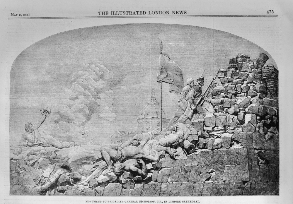 Monument to Brigadier General Nicholson - 1862