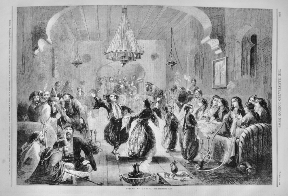 Soiree at Aleppo - 1862