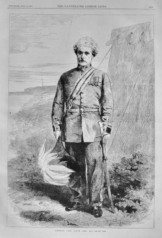General Lord Clyde - 1862