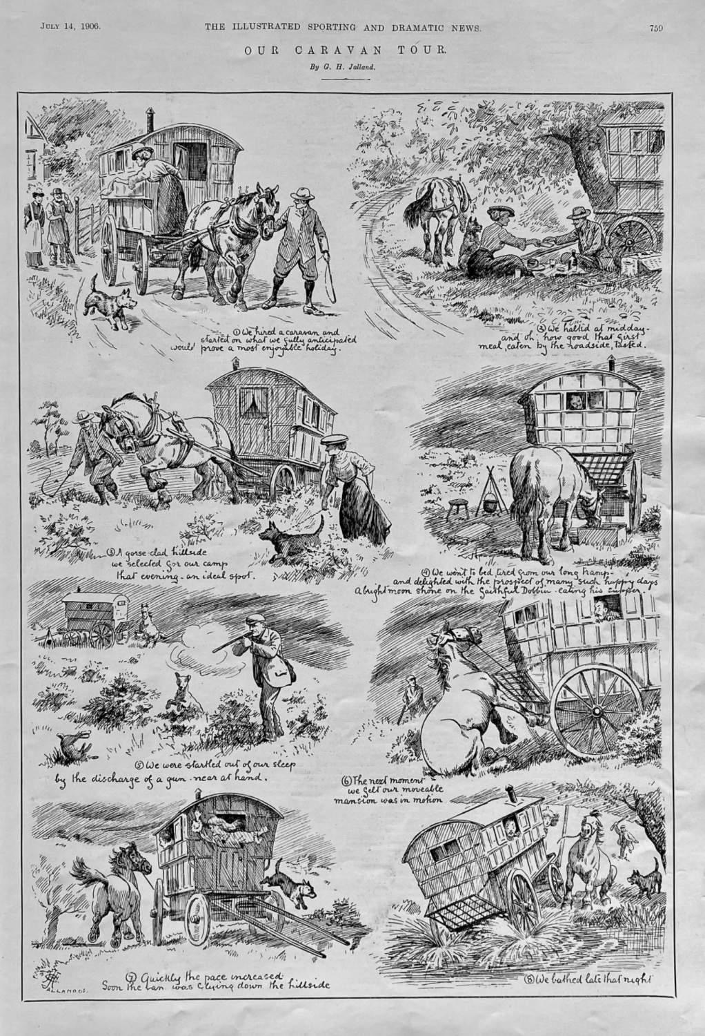 Our Caravan Tour.   By G. H. Jalland.  1906.