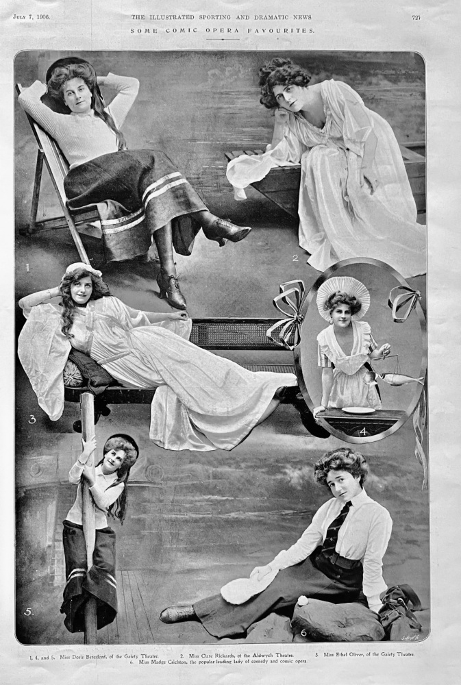 Some Comic Opera Favourites.  1906.