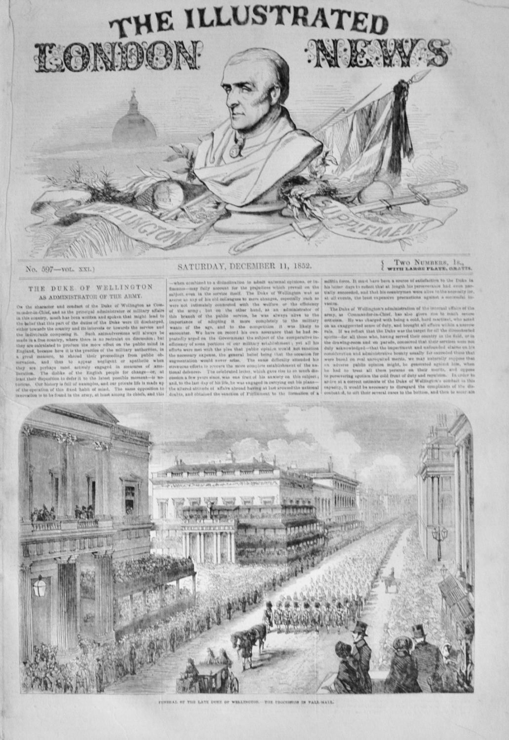 The Illustrated London News - December 11, 1852