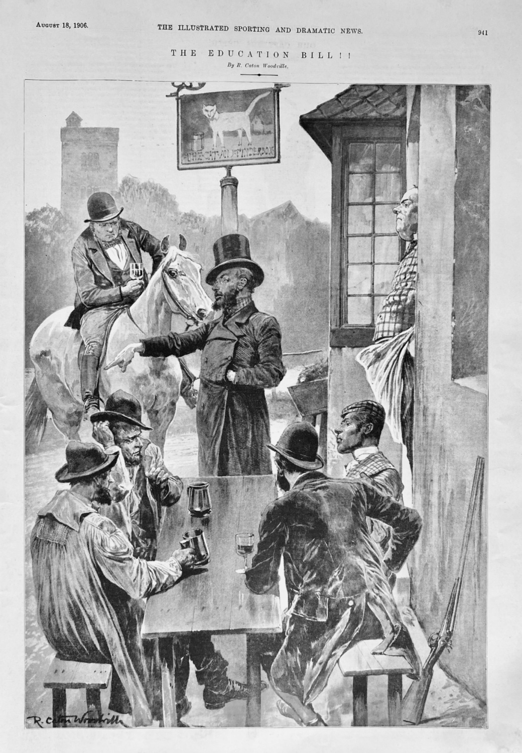 The Education Bill ! !.  1906.