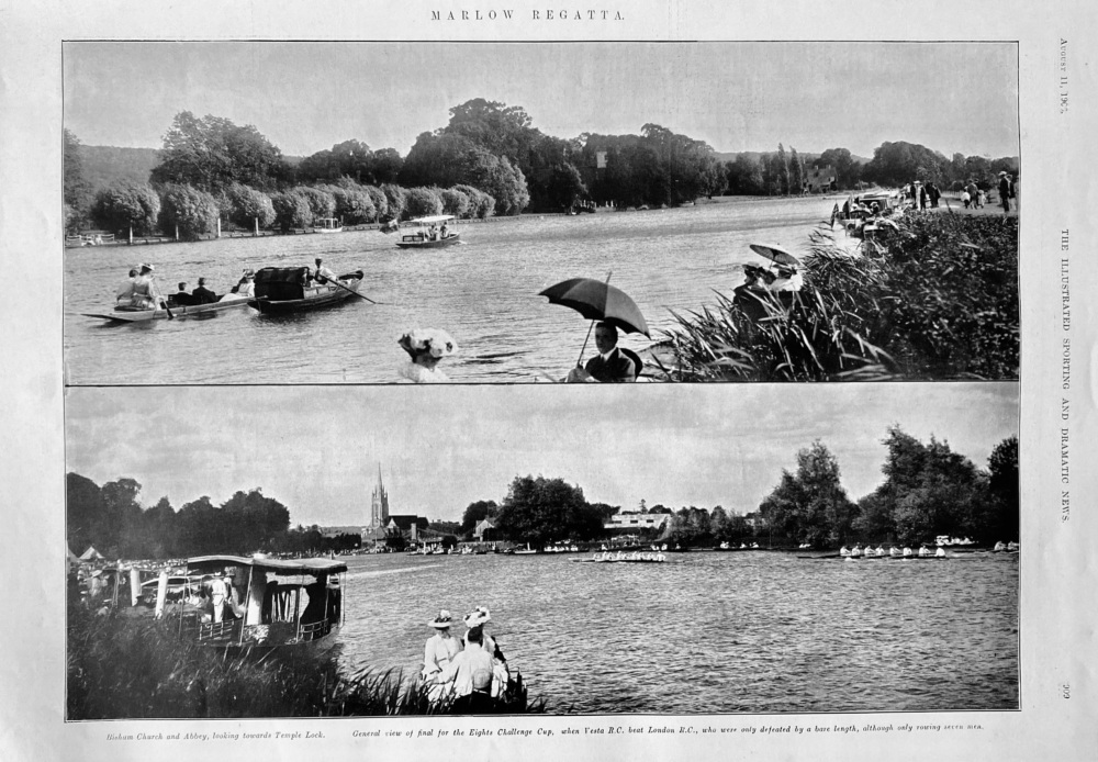 Marlow Regatta.  1906.