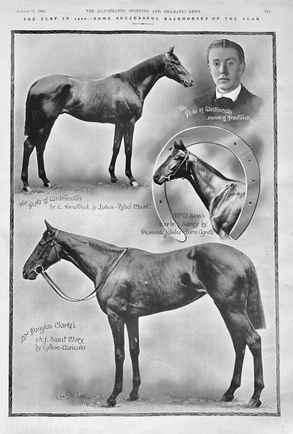 The Turf in 1906.- Some Successful Racehorses of the Year.