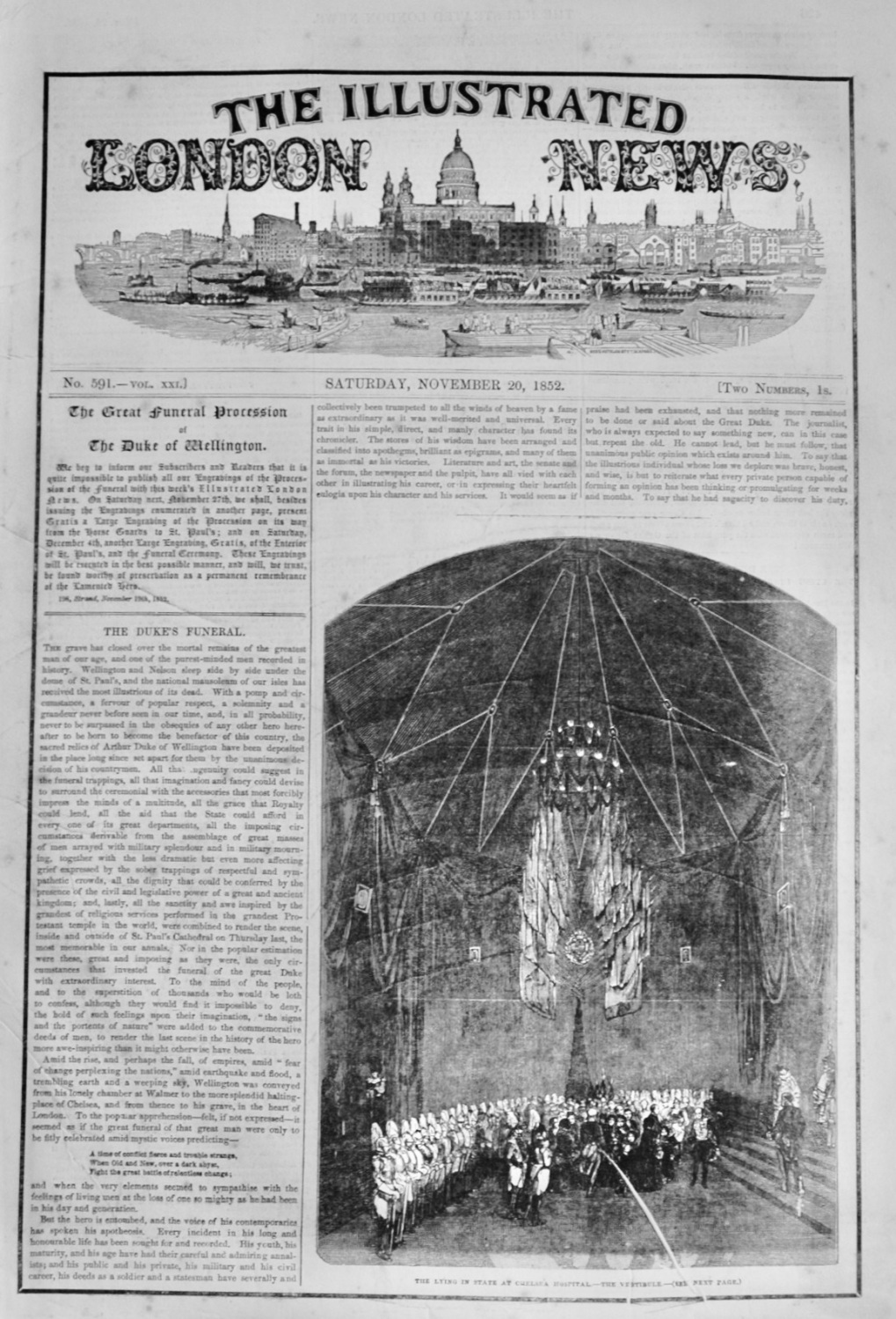The Illustrated London News - November 20, 1852