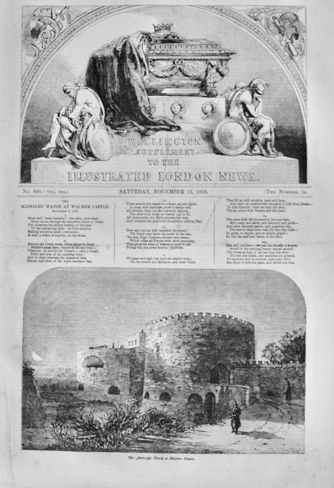 Wellington Supplement to the Illustrated London News - November 13, 1852