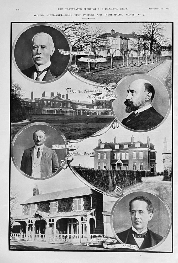 Around Newmarket.- Some Turf Patrons and their Racing Homes.- No. 3.  1906.