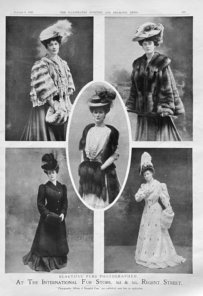 The International Fur Store.  1906.