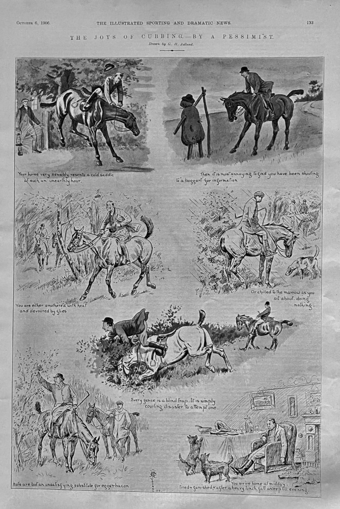 The Joys of Cubbing.-  By a Pessimist.  1906.