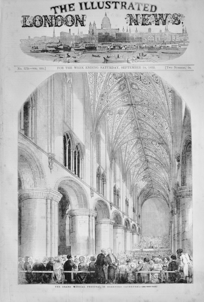 The Illustrated London News - September 18, 1852