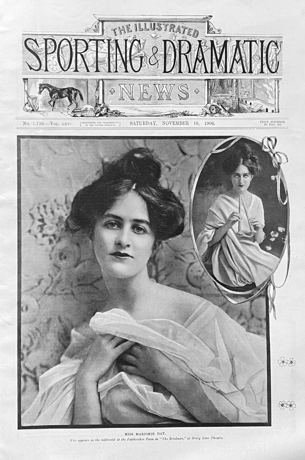Miss Marjorie Day.  (Actress) 1906.