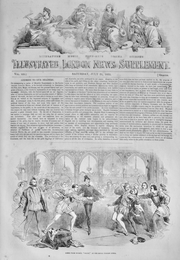 The Illustrated London News - July 31, 1852